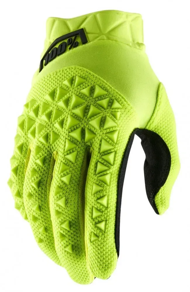 Моторукавички підліткові 100% Airmatic Youth Yellow S