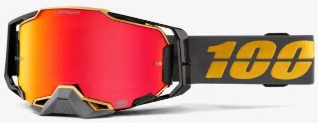 Маска кросова 100% ARMEGA HiPER Falcon 5 - Red Mirror Lens