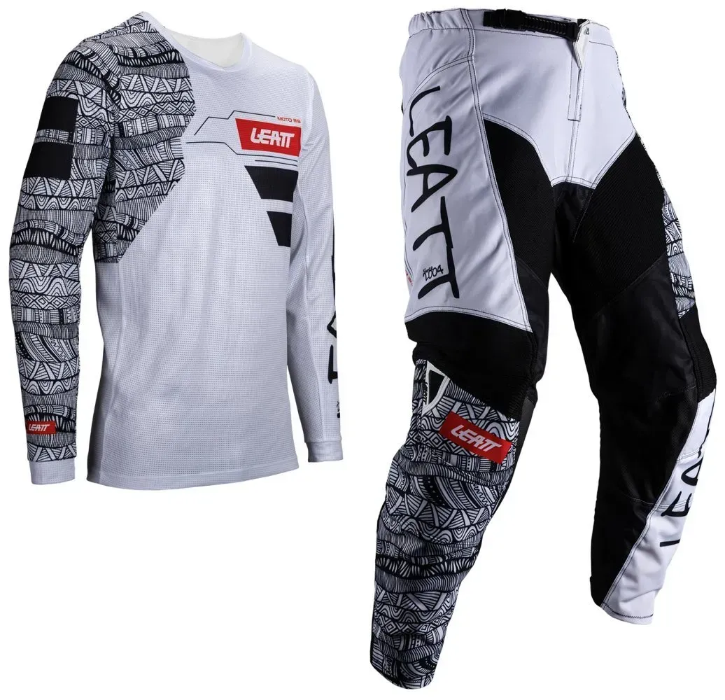 Джерсі та штани LEATT Ride Kit 3.5 White, 32/M