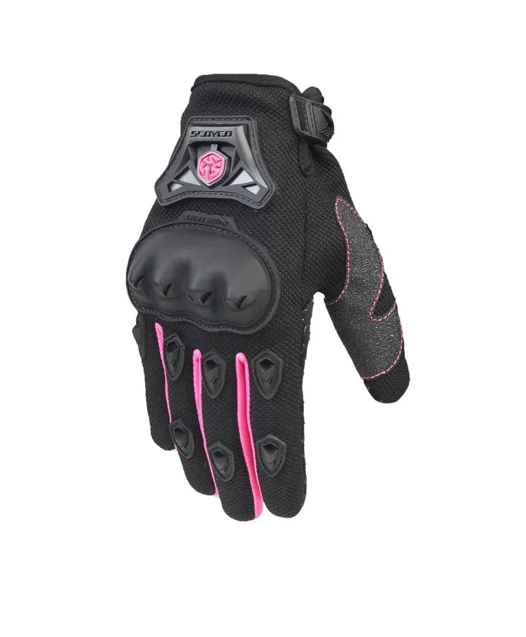 Моторукавички жіночі Scoyco MC29 Lady Pink L
