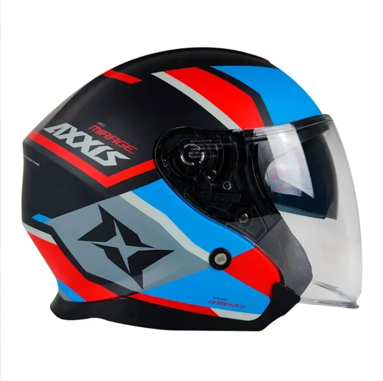 Мотошолом AXXIS MIRAGE SV DAMASKO C7 Matt Blue L