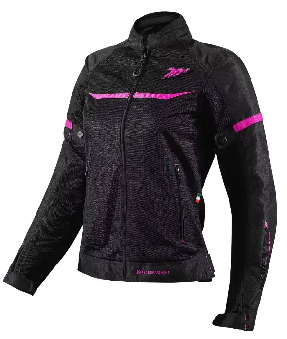 Мотокуртка Seventy JR30.2 MOJAVE LADY Black Fuchsia S
