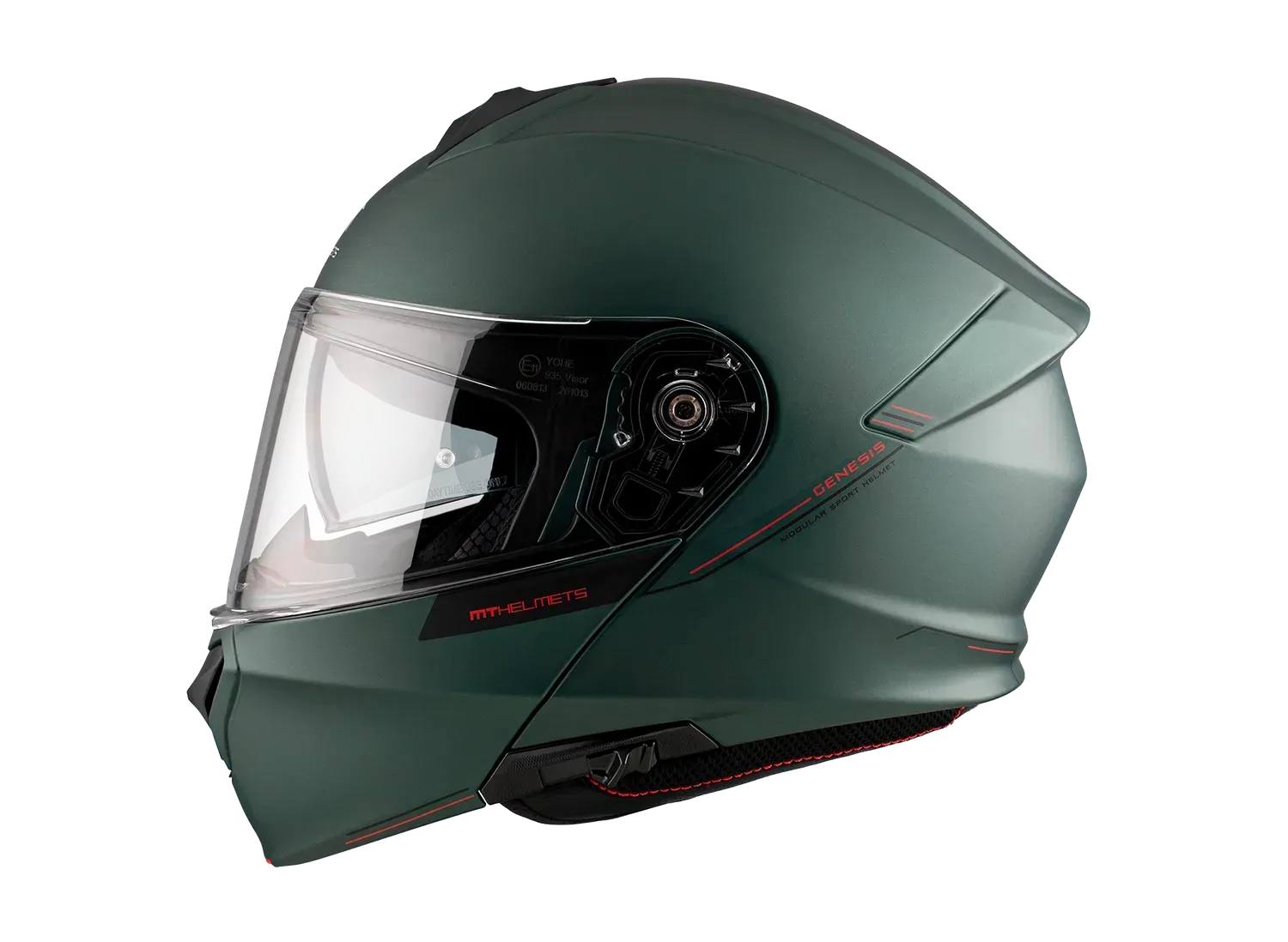 Мотошолом MT Genesis SV A6 Matt Green XS