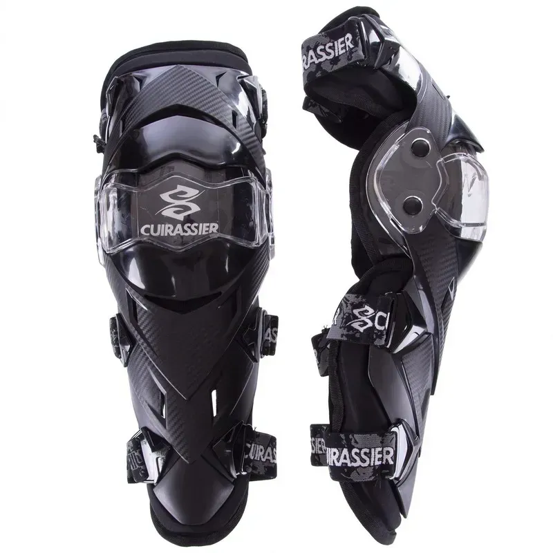 Мотонаколінники CUIRASSIER K09 Black (краще Scoyco K12)