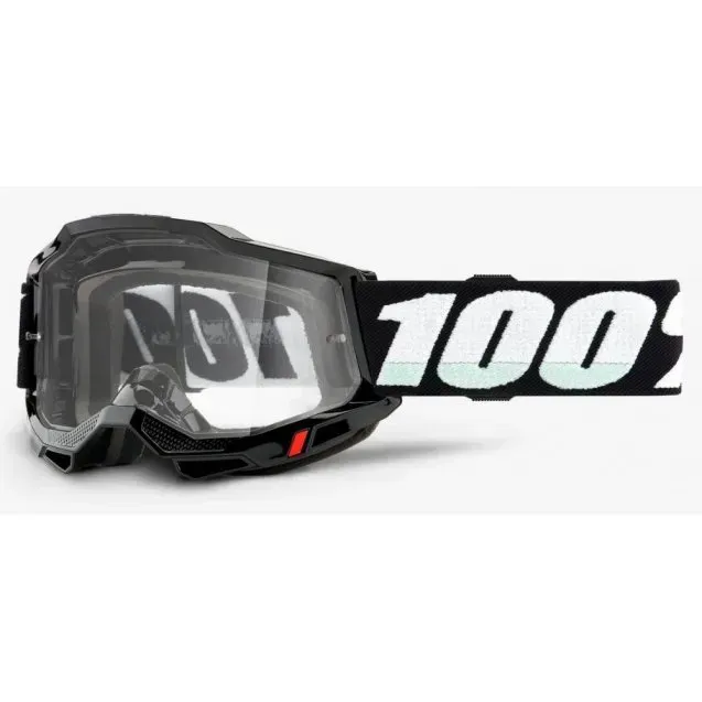 Маска кросова 100% Accuri 2 OTG Goggle Black - Clear Lens