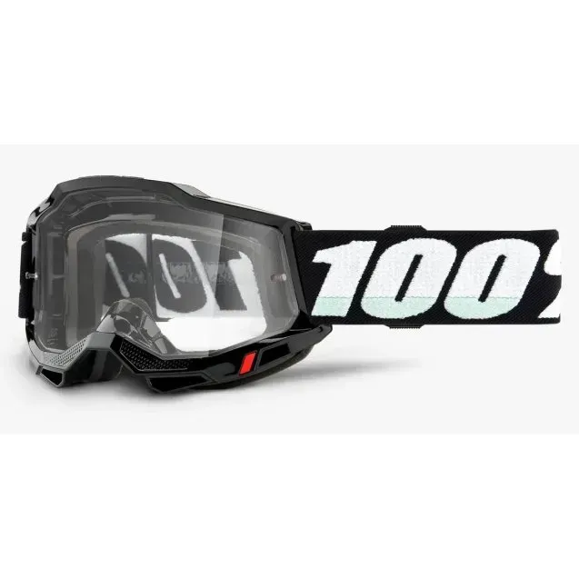 Маска кросова 100% Accuri 2 Goggle Black - Clear Lens