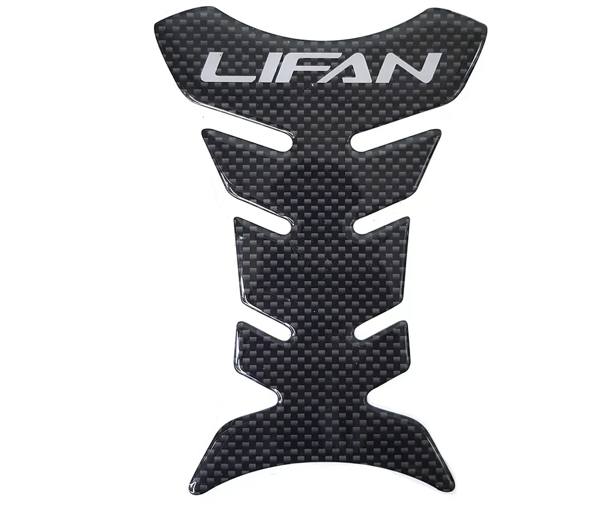 Наклейка на бак NB-1 карбон Lifan