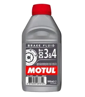 MOTUL DOT 3&4 0,5L гальмівна рідина