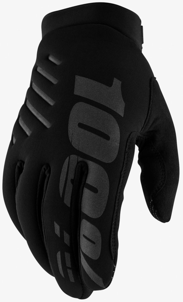 Зимові перчатки 100% BRISKER Glove [Black], S (8)