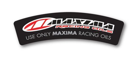 Наліпка Maxima Curved "Use only Maxima" [Red]
