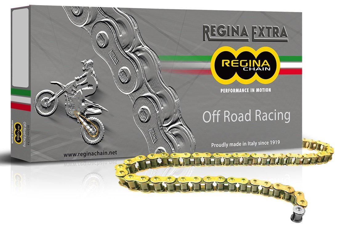 Ланцюг Regina GPXV Chain - 520 [Gold], 520-120L / No Seal
