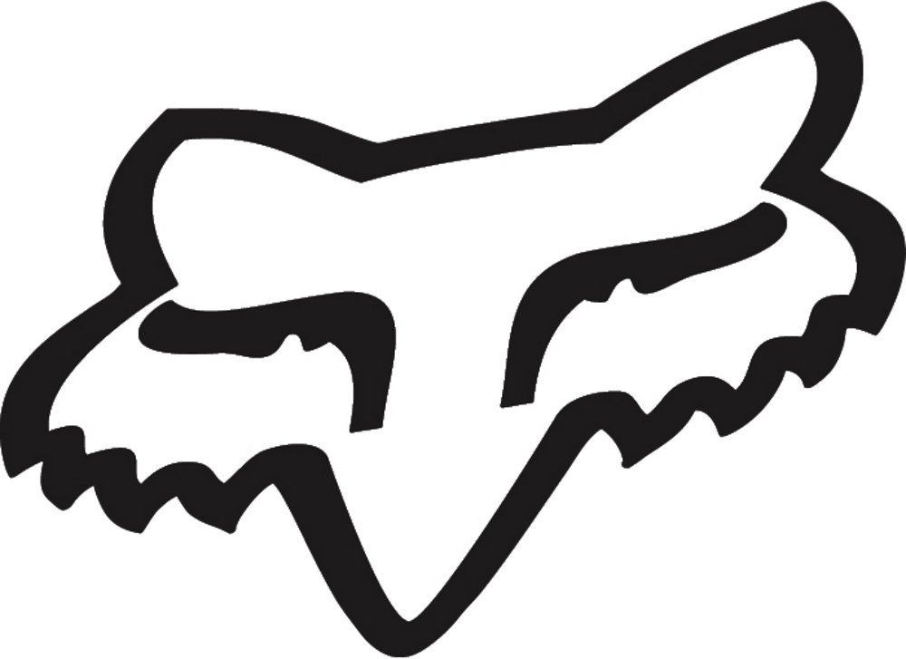 Наліпка FOX HEAD 4" [Black]