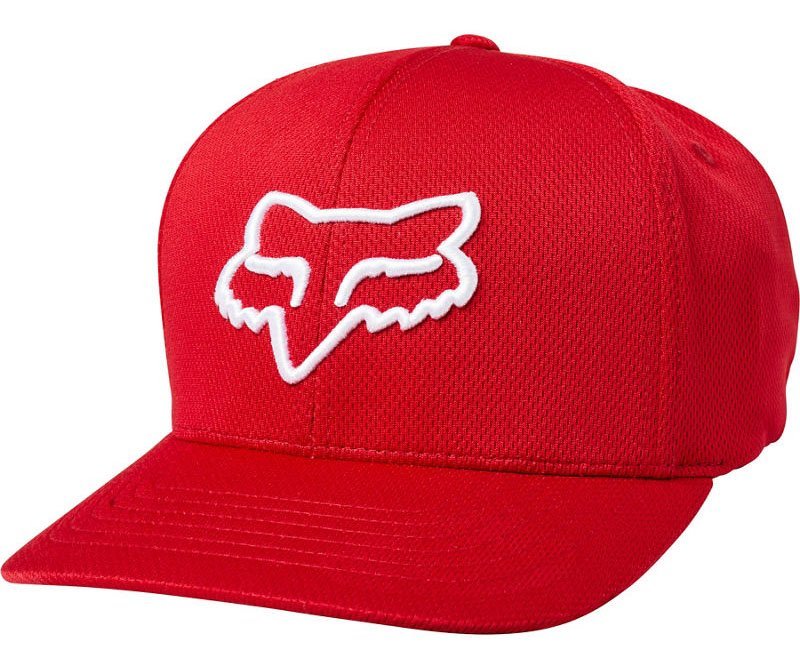 Кепка FOX FlexFit Hat - LITHOTYPE [Chili], L/XL