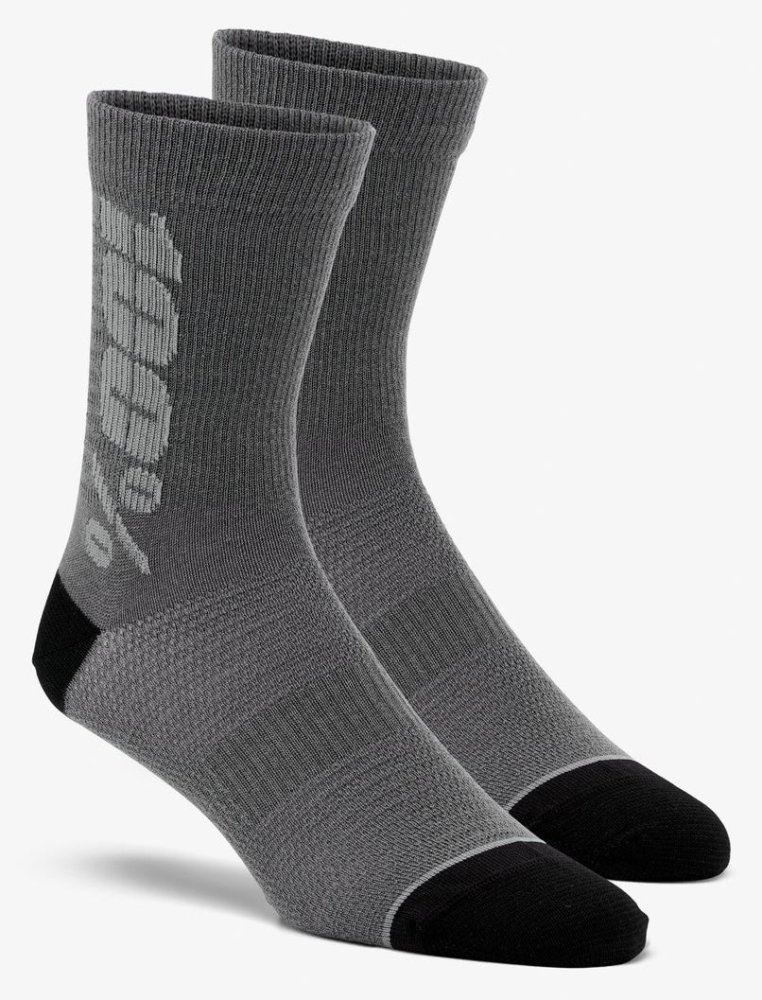 Шкарпетки 100% RYTHYM MERINO Socks [Charcoal], S/M