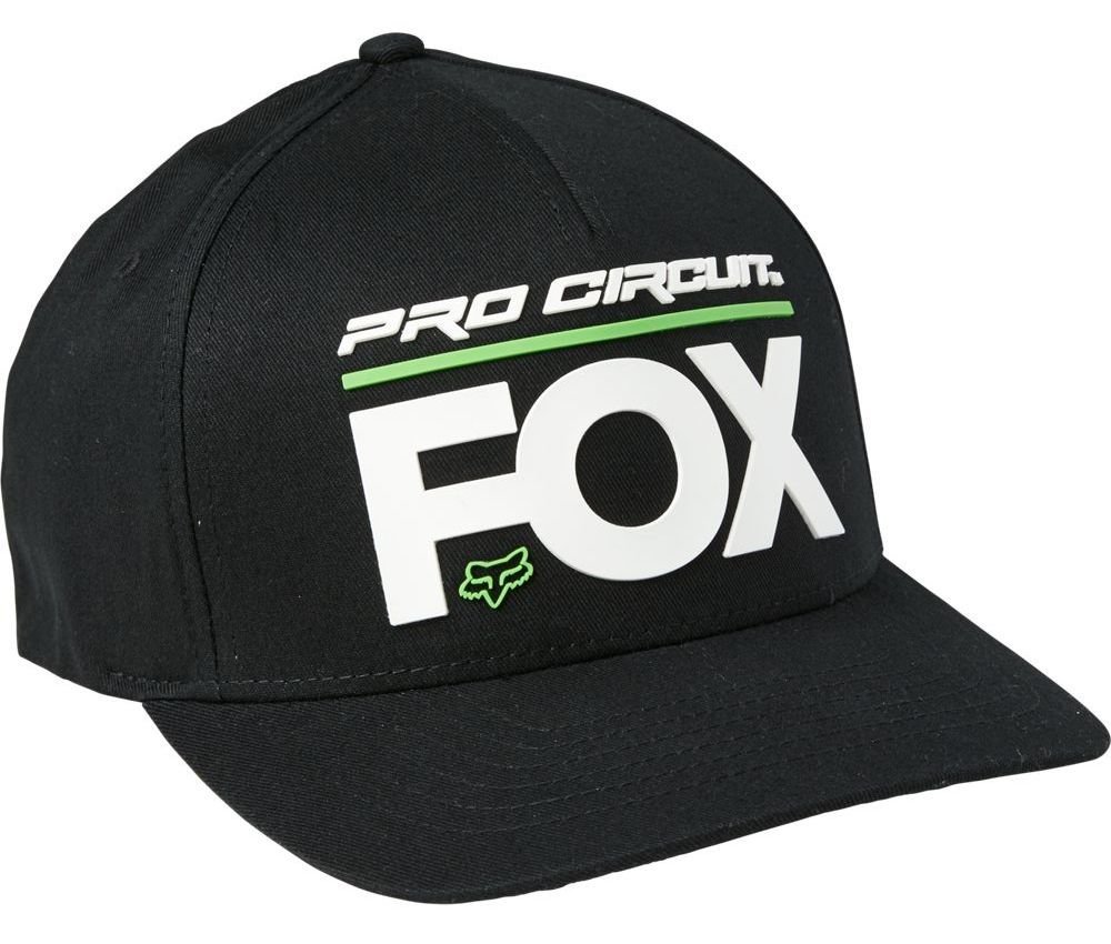 Кепка FOX FlexFit Hat - PRO CIRCUIT® [Black], S/M