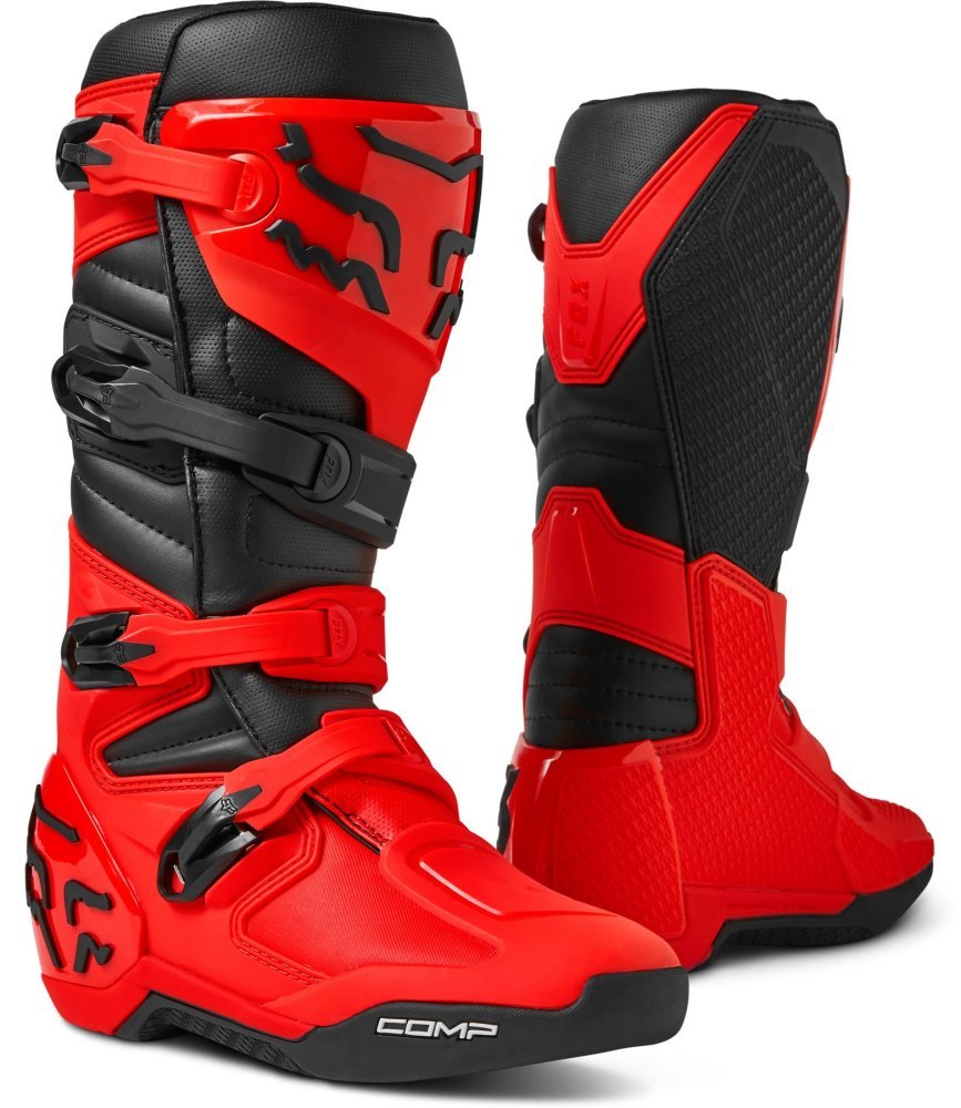 Мотоботи FOX COMP Boot [Flo Red], 10