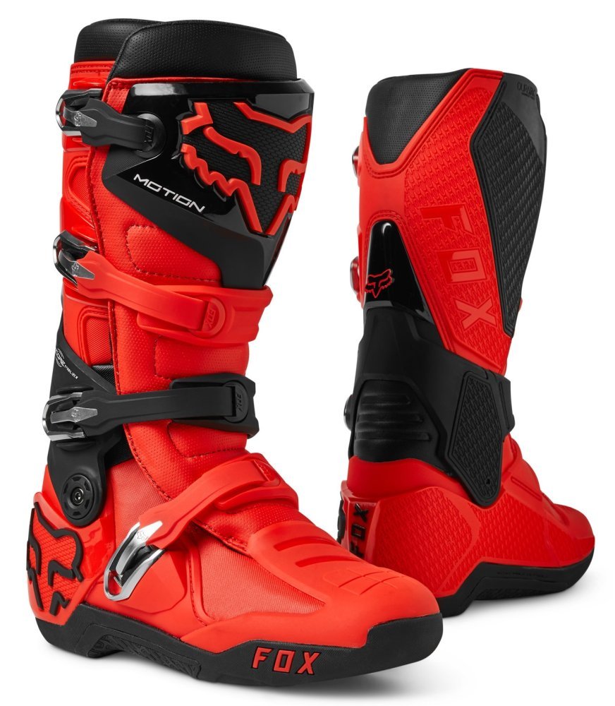 Мотоботи FOX MOTION Boot [Flo Red], 9.5