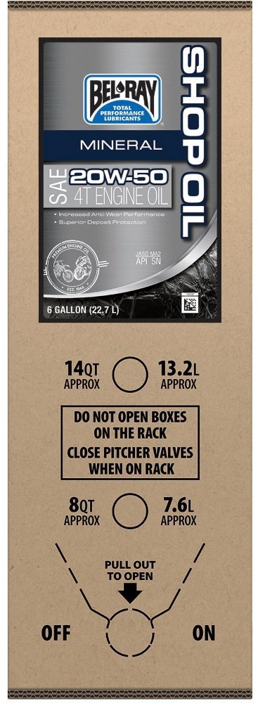 Масло моторне Bel-Ray SHOP Engine Oil [23л], 10w-40