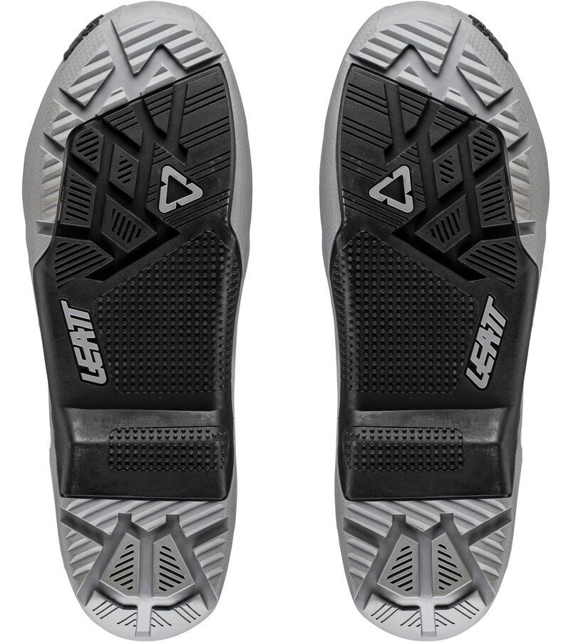 LEATT Sole GPX 4.5 / 5.5 Boots ENDURO Pair [Grey], 8.5