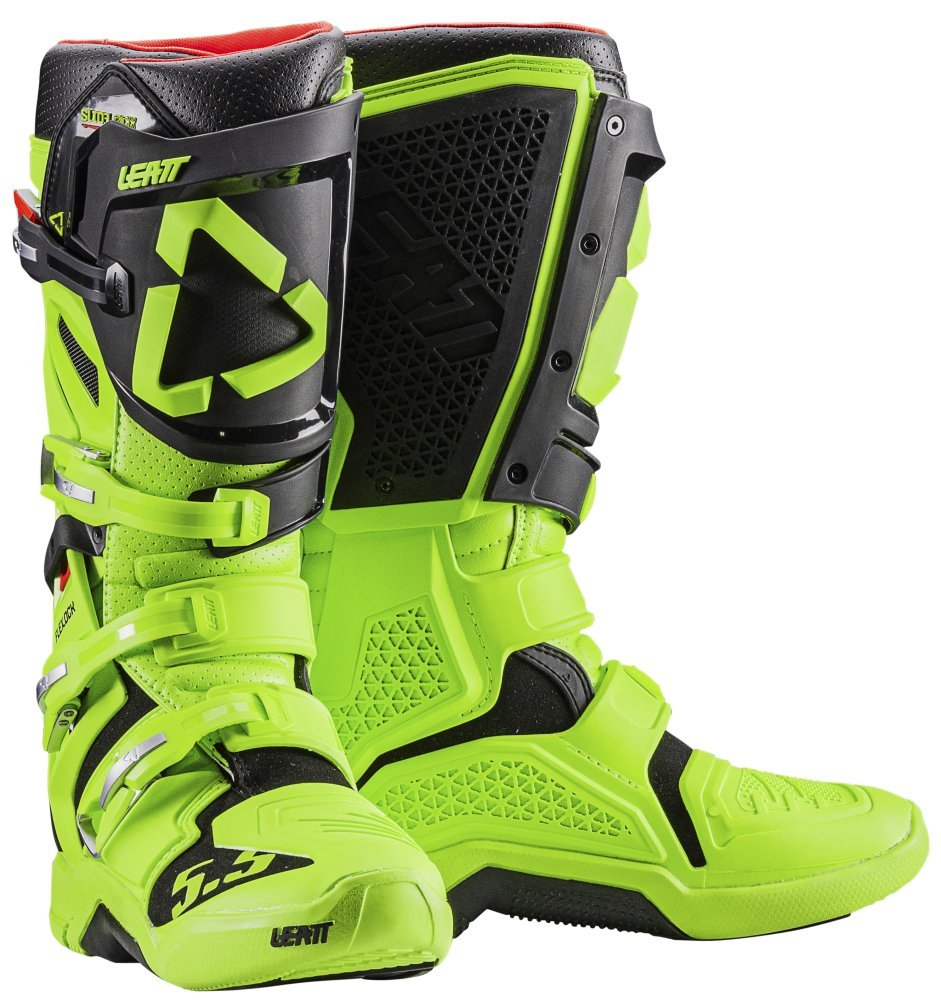 Мотоботи LEATT 5.5 FlexLock Boot [Lime Green], 9