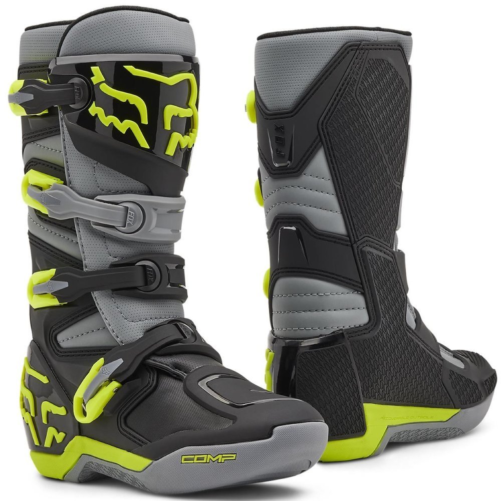 Мотоботи FOX COMP Youth Boot [Yellow], 1