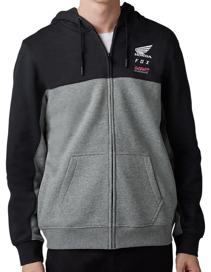 Толстовка FOX ZIP Hoodie - HONDA® [Black]
