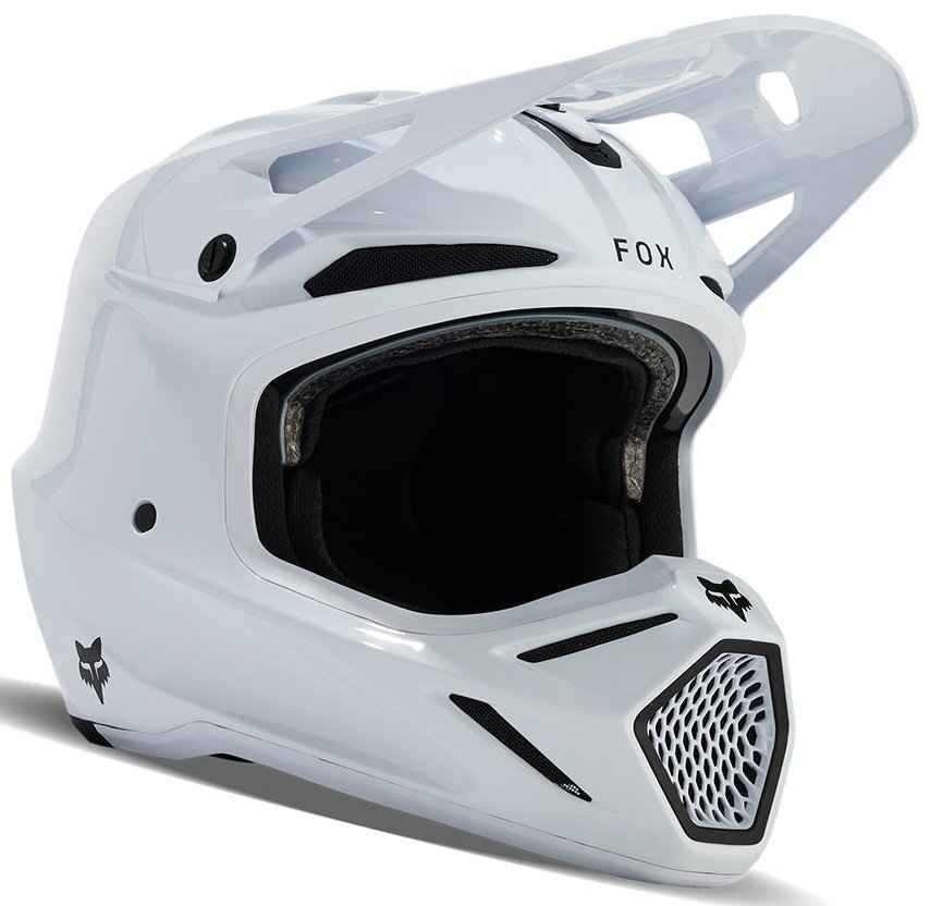 Шолом FOX V3 RS Helmet - SOLID [White]