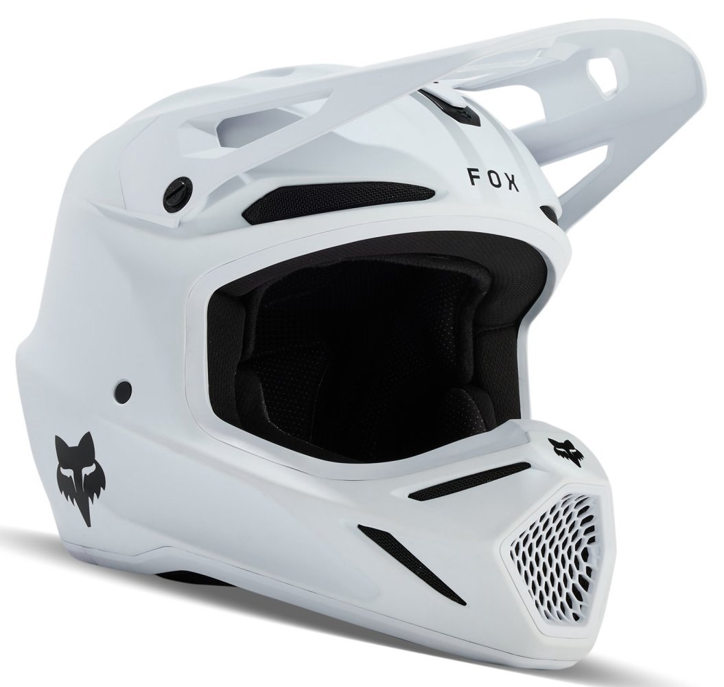 Шолом FOX V3 Helmet - MATTE [White]
