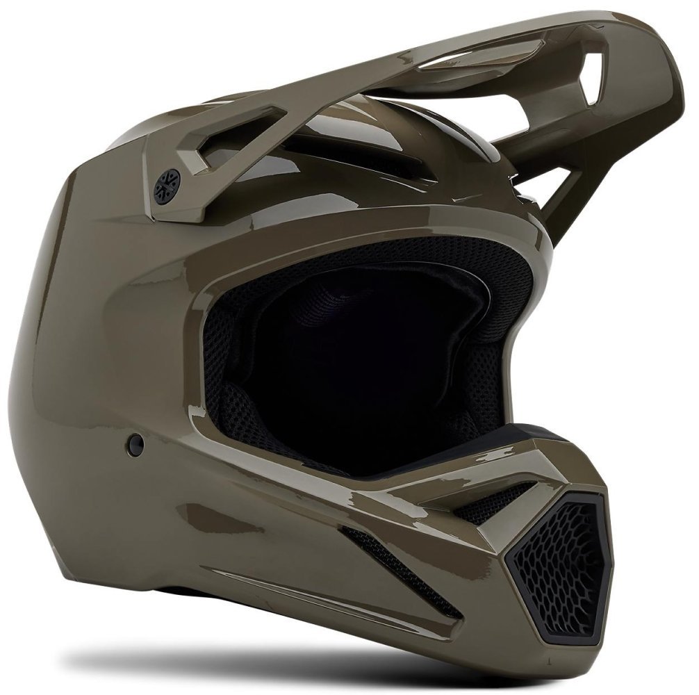 Шолом FOX V1 Helmet - SOLID [Ash]