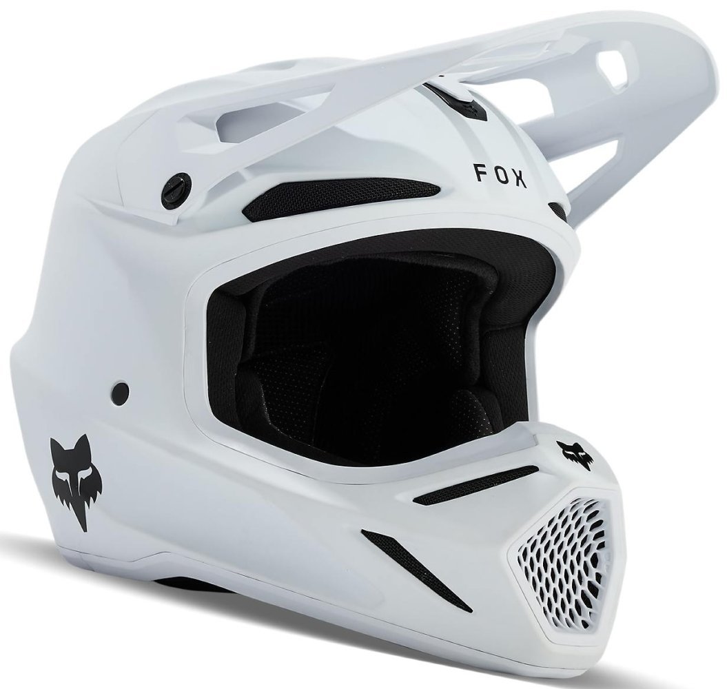 Шолом FOX V3 Youth Helmet - SOLID [White]