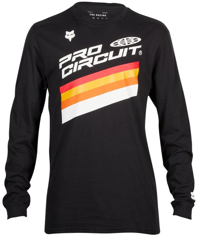 Футболка FOX PREMIUM Long Sleeve Tee - PRO CIRCUIT® [Black]