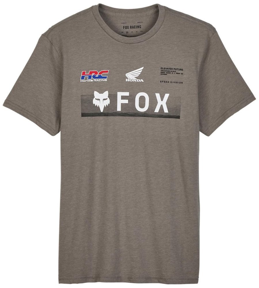 Футболка FOX PREMIUM Short Sleeve Tee - HONDA® [Graphite]