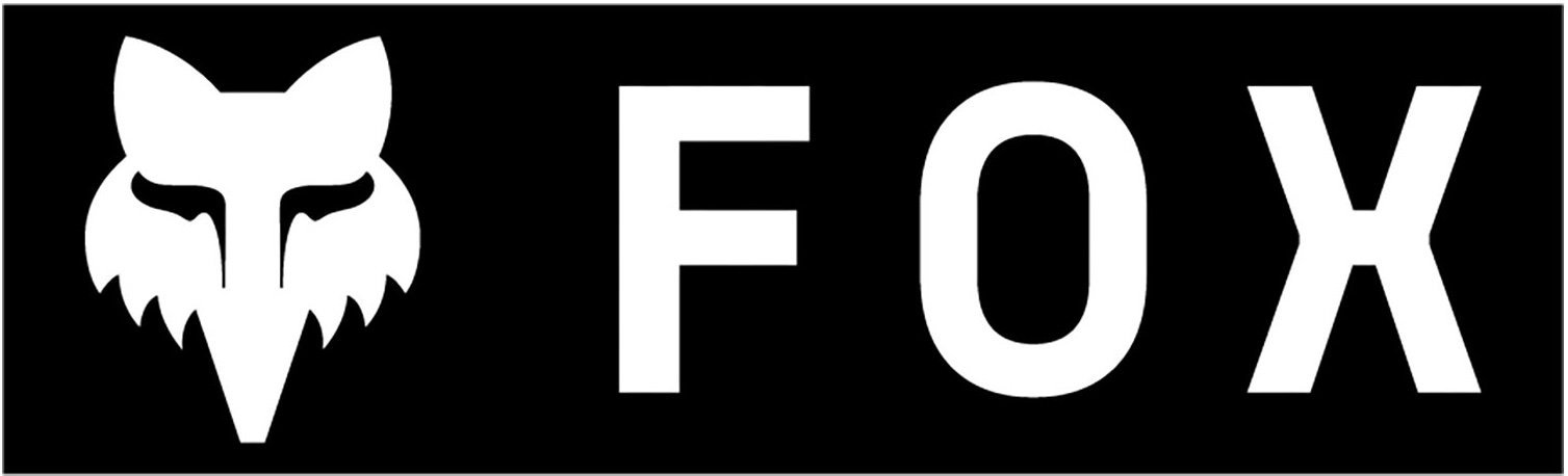 Наліпка FOX CORPORATE 7" [Black]