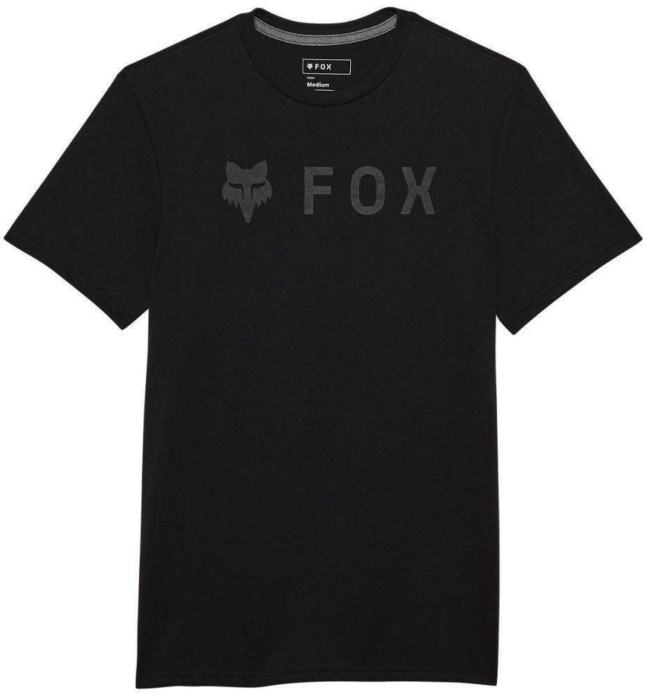 Футболка FOX TECH Short Sleeve Tee - ABSOLUTE [Dark Black]