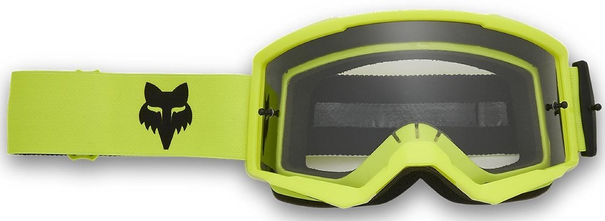 Окуляри FOX MAIN Goggle [Flo Yellow], Clear Lens