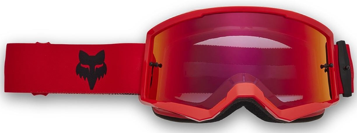 Окуляри FOX MAIN Goggle [Flo Red], Mirror Red Lens
