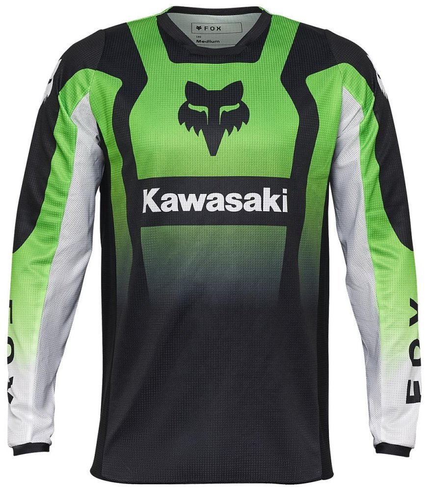 Джерсі FOX 180 Jersey - KAWASAKI® [Flo Green]