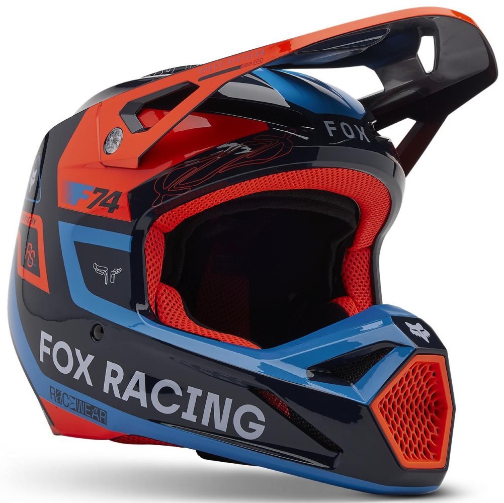 Шолом FOX V1 Youth Helmet - RACE SPEC [Midnight]