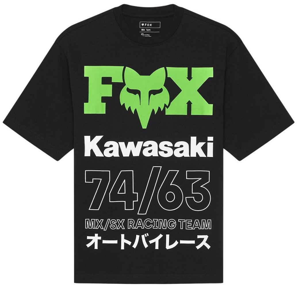 Футболка FOX OVERSIZE Short Sleeve Tee - KAWI® [Black]