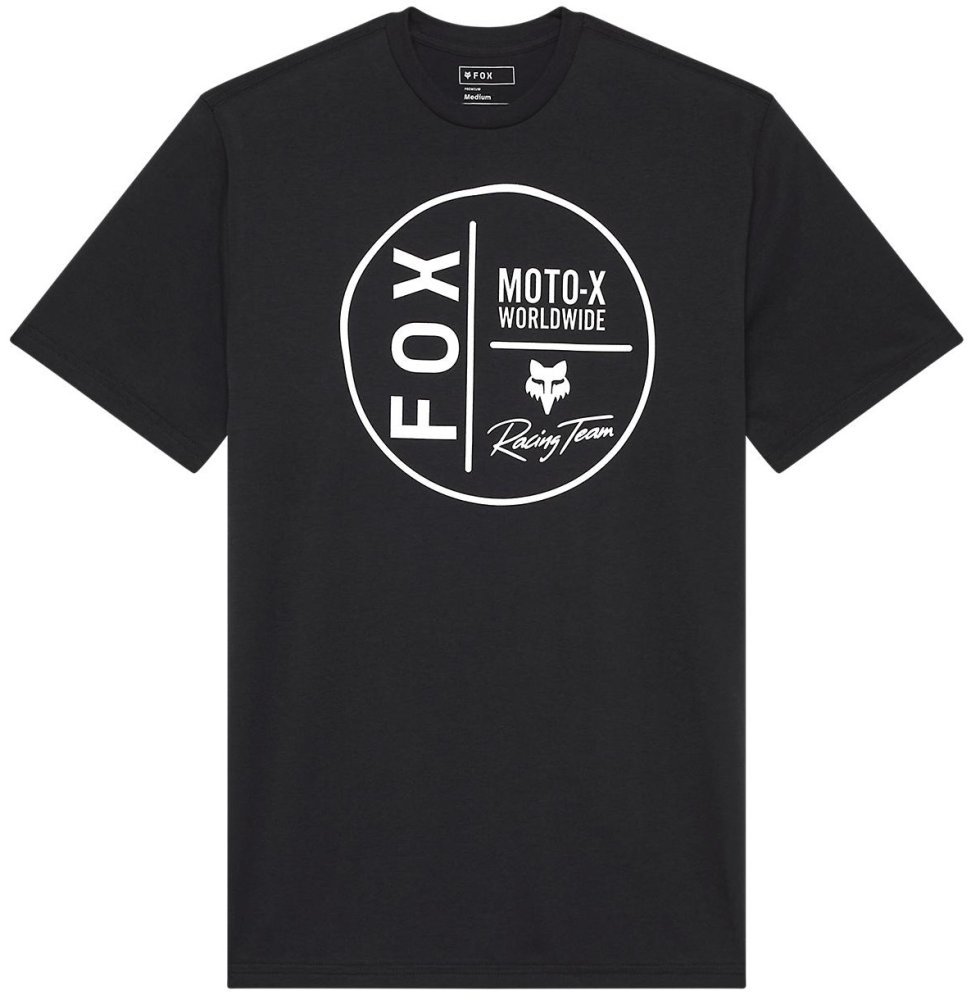 Футболка FOX PREMIUM Short Sleeve Tee - WORLDWIDE [Black]