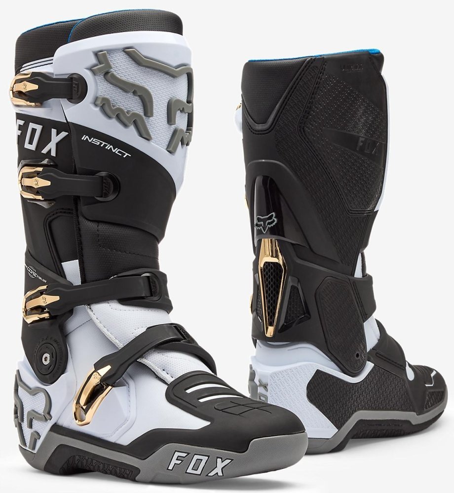Мотоботи FOX INSTINCT Boot [Grey/Black], 11.5