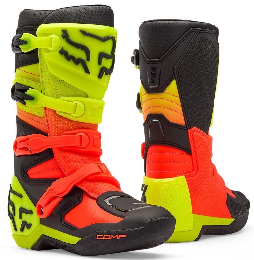 Мотоботи FOX COMP Youth Boot [Orange], 1