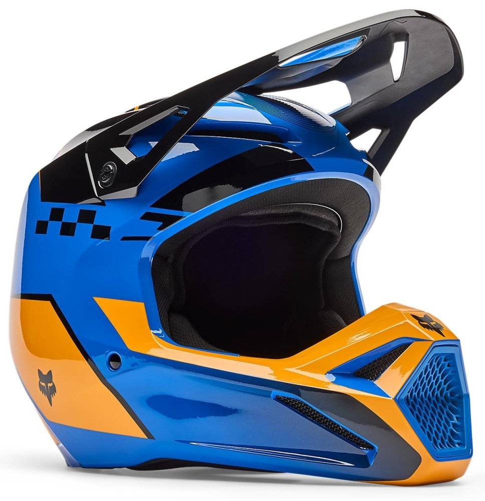 Шолом FOX V1 Helmet - COLLECT [Blue]