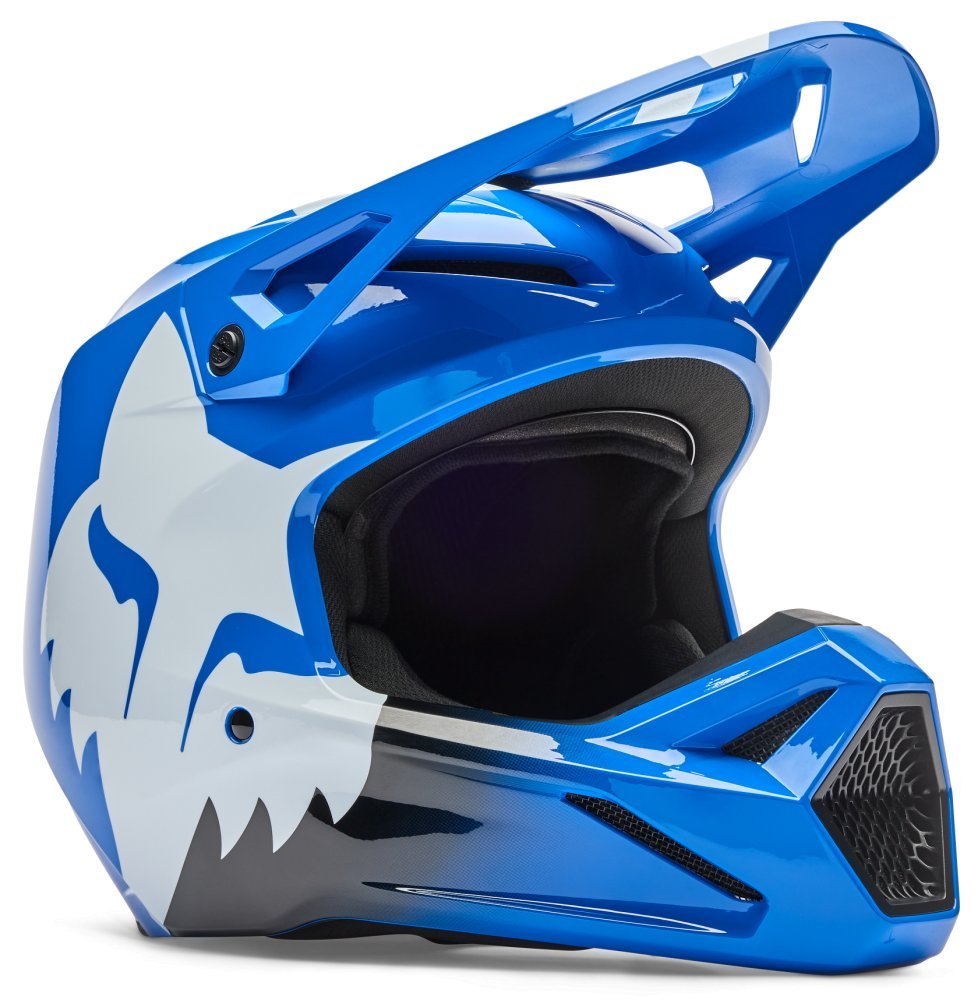 Шолом FOX V1 Helmet - SHIELD [Blue]