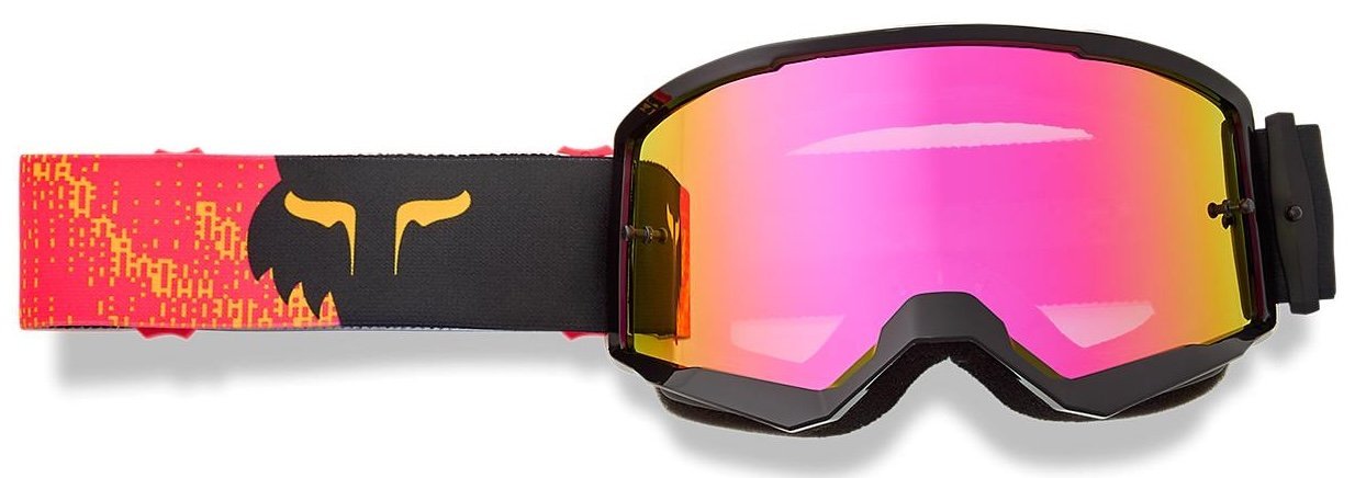 Окуляри FOX MAIN Goggle - KAIROS [Tangerine], Mirror Pink Lens