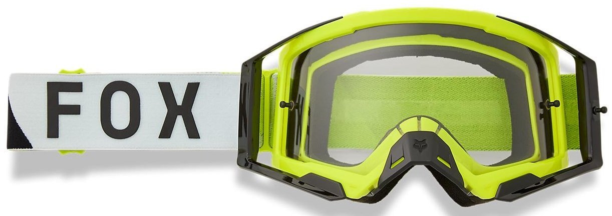 Окуляри FOX AIRSPACE Goggle - TINE [Flo Yellow], Grey Lens