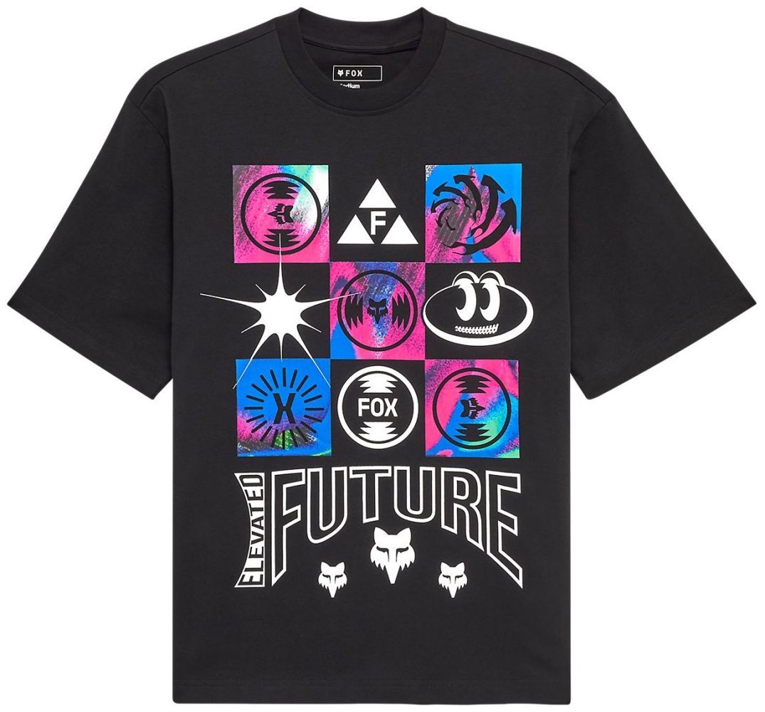 Футболка FOX OVERSIZE Short Sleeve Tee - IMAGE COSMO [Black]