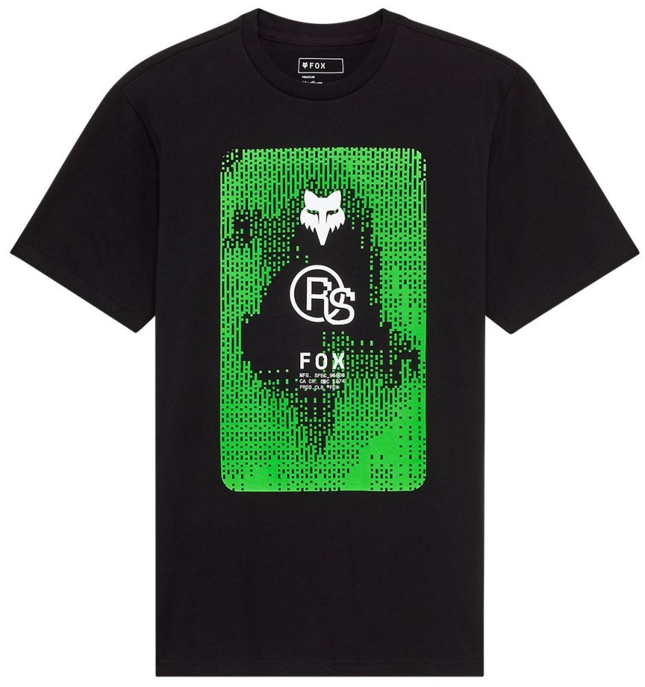 Футболка FOX PREMIUM Short Sleeve Tee - RS [Black]