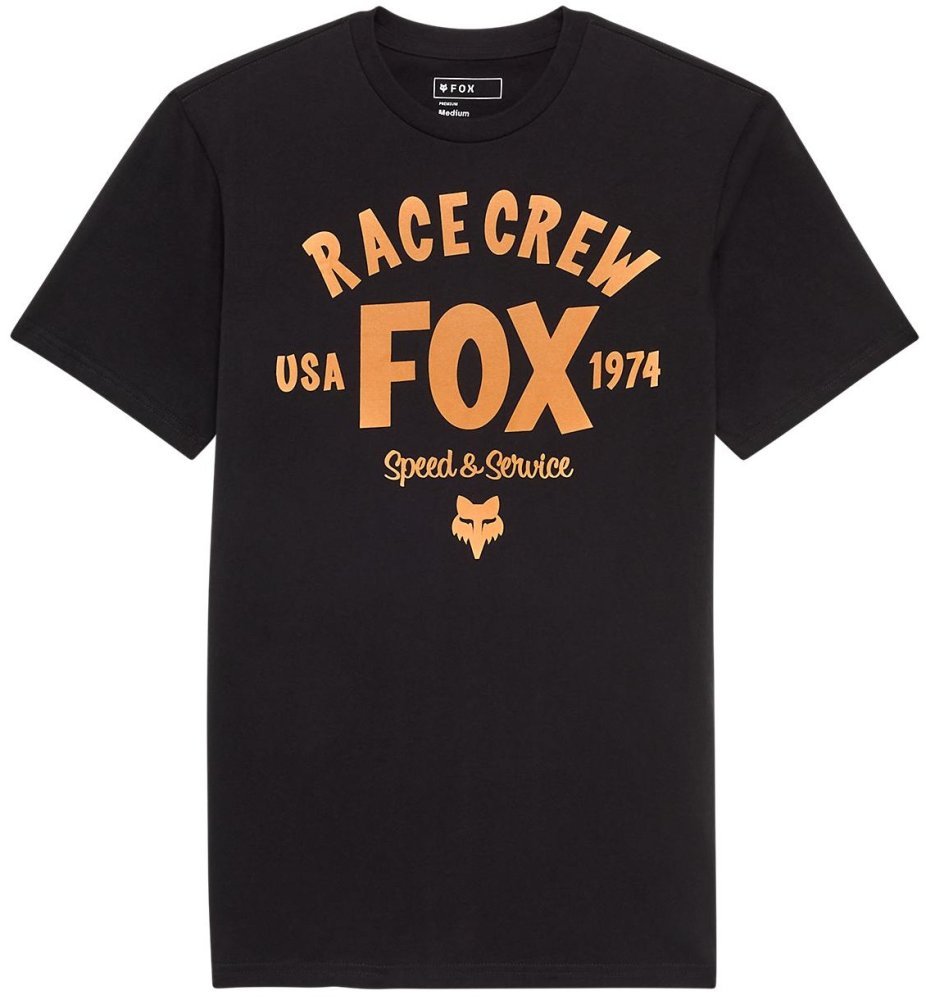 Футболка FOX PREMIUM Short Sleeve Tee - SLOGAN [Black]