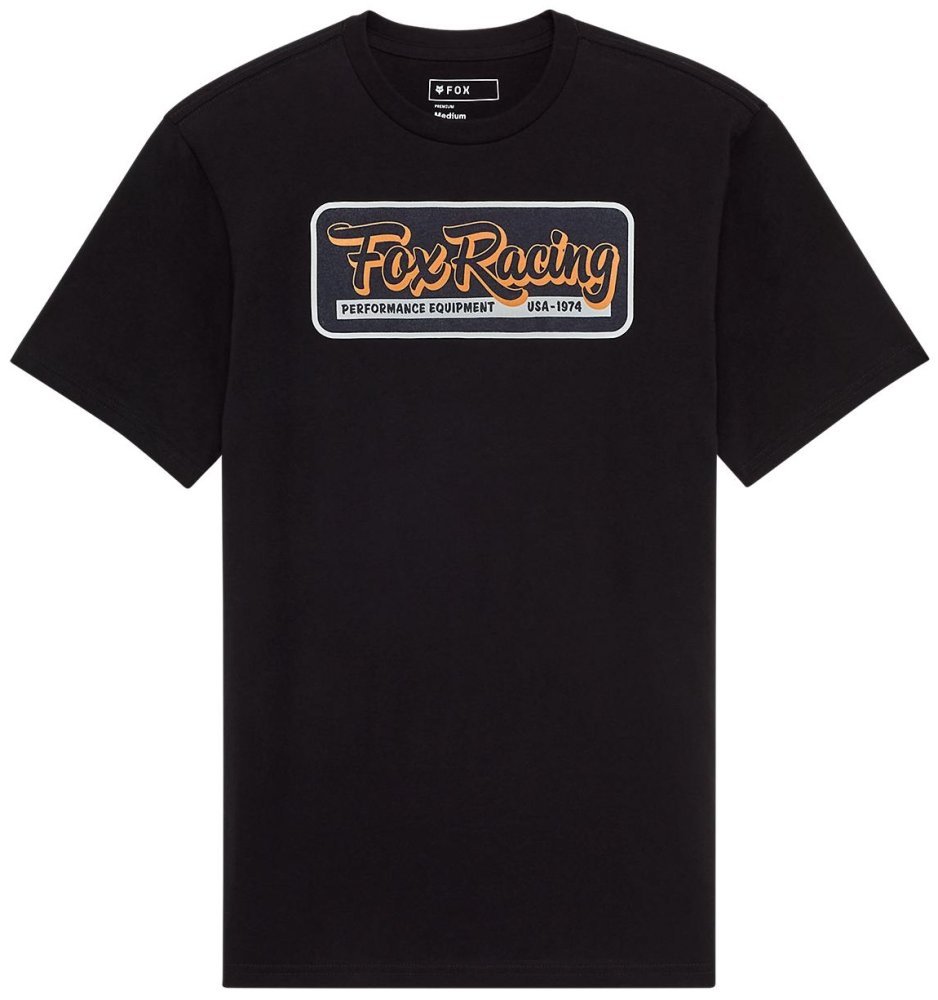 Футболка FOX PREMIUM Short Sleeve Tee - EQUIPPED [Black]